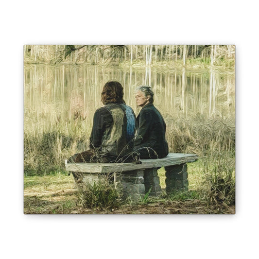 Daryl & Carol Pond View - Canvas wall Art